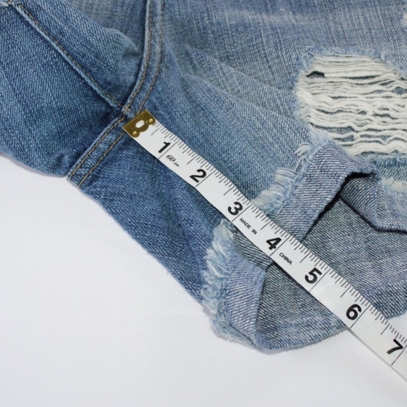 Treasure & Bond Boyfriend Distressed shorts - Picture 7 of 8
